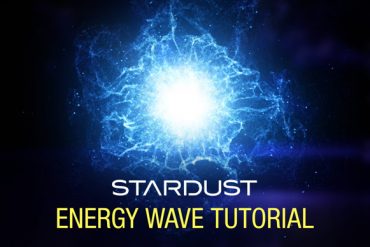 Create Stardust Energy Wave in After Effects
