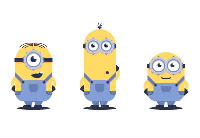 Draw a Vector Minions in Adobe Illustrator