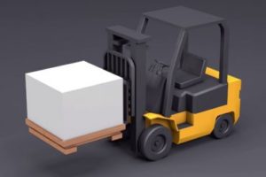 Modeling and Animating a Forklift in Cinema 4D