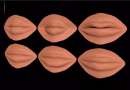 Modelling a Human Lips in Autodesk Maya