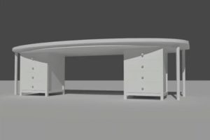 Modeling a Office Table 3D in Blender