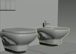 Modeling a Water closet in Autodesk 3ds Max