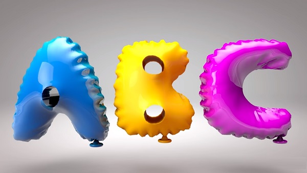 Modeling a Balloons Text in Cinema 4D