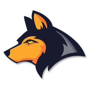 Dog Head Logo Free Vector