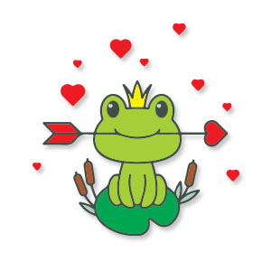 Frog Princess Free Vector