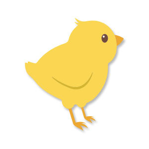 Cute Chick Free Vector download