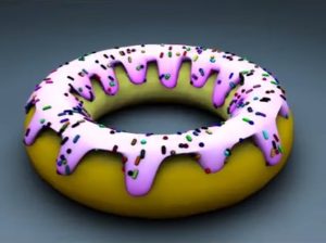 Making a 3D Donuts in Maxon Cinema 4D