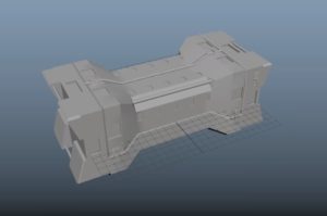 Modeling a SCI FI Case in Autodesk Maya