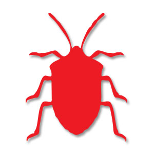 Bed Bug Silhouette Free Vector