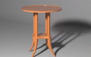 Modeling a Tray Table in 3ds Max
