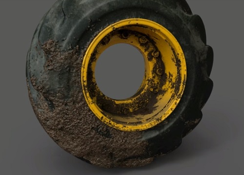 Modeling a Tractor Tire in Autodesk Maya