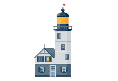 Draw a Vector Lighthouse in Adobe Illustrator