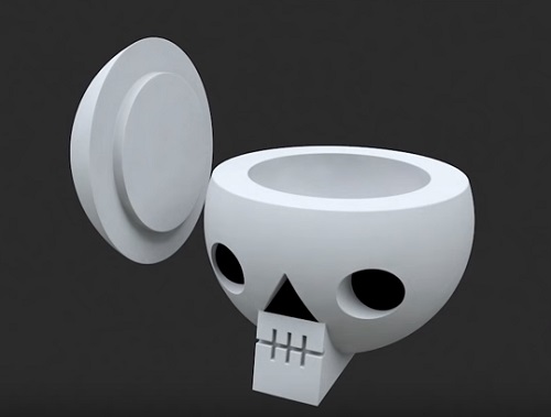 Modeling a Simple Skull Jar in 3ds Max