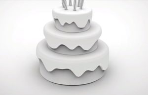Modeling a Birthday Cake in Autodesk Maya 2018