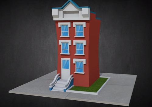 Modeling a Cartoon House in Autodesk 3ds Max