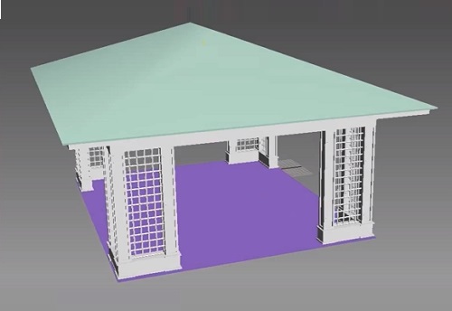 Modeling Architectural Gazebo in Autodesk 3ds Max
