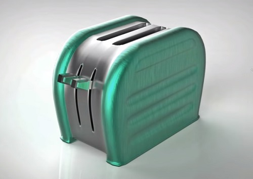 Modeling a 50's Style Toaster in Autodesk Maya