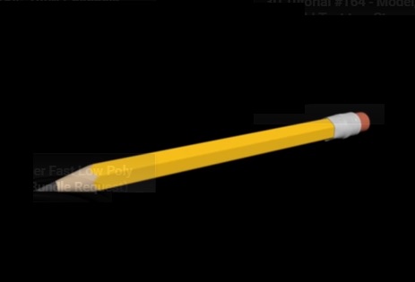 Model a Pencil with Rubber on Top in 3ds Max
