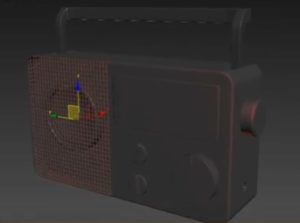 Modeling a Vintage Radio in Autodesk 3ds Max