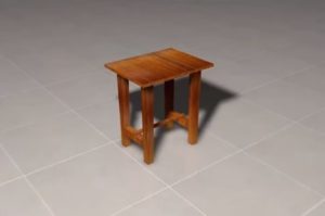Model a Simple Wooden Stool with Cinema 4D