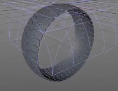 Make a Realistic and Fast 3D Tire in Maxon Cinema 4D