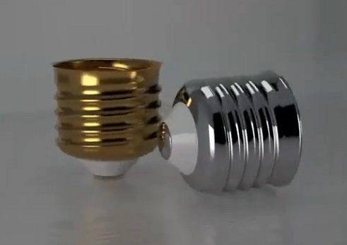 Modeling a Light Bulb Screw in Autodesk 3ds Max