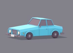 Modeling a Simple Low Poly Car in Cinema 4D