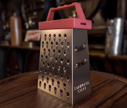 Modeling a Realistic Grater in Cinema 4D