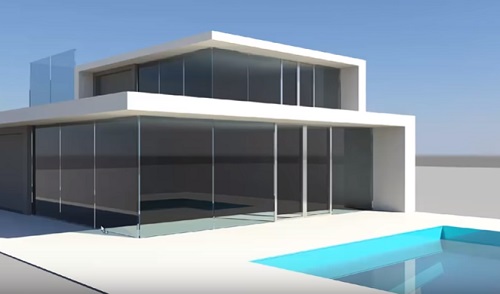 Modeling a Modern Villa 3D in Autodesk Maya