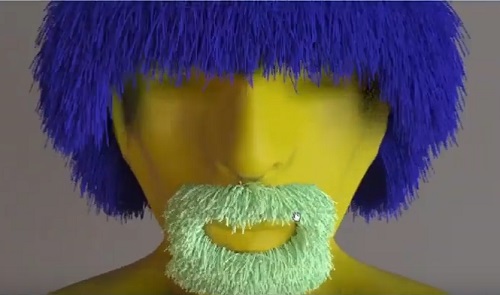 Make Realistic Beard for a 3D Character in 3ds Max