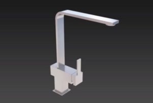 Modeling a Modern Kitchen Tap in 3ds Max