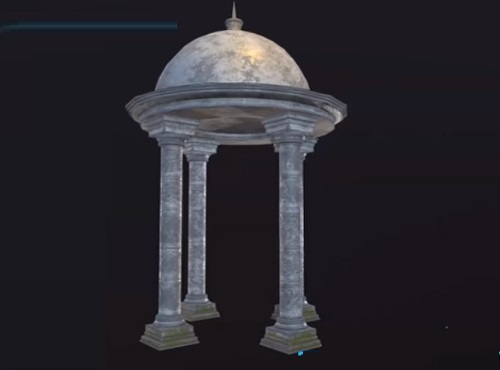 Modeling and Texturing a Dome in 3ds Max