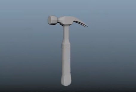 Model a Hammer Quickly and Easily in Maya 2019