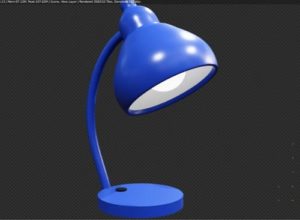 Modeling a Simple Table Lamp in Blender