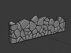 Create Rock Wall Easily with 3ds Max and Vonoroi Fracture