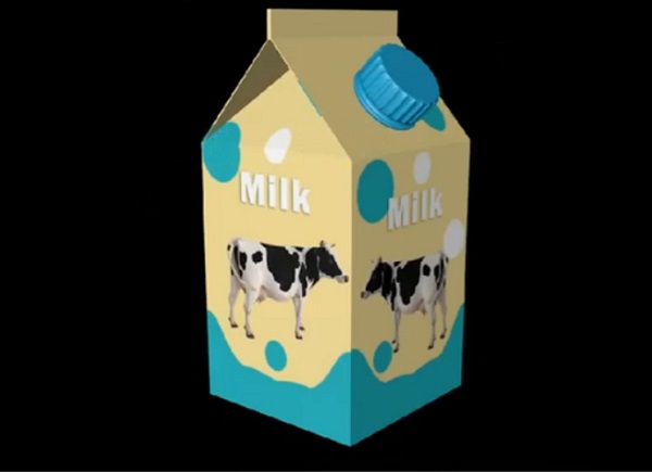 Milk Packaging C4D
