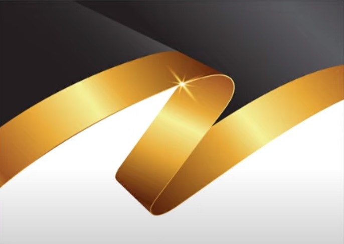 Draw a Vector Golden Ribbon in Adobe Illustrator