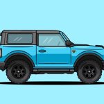 Draw Flat Vector Jeep Truck in Adobe Illustrator