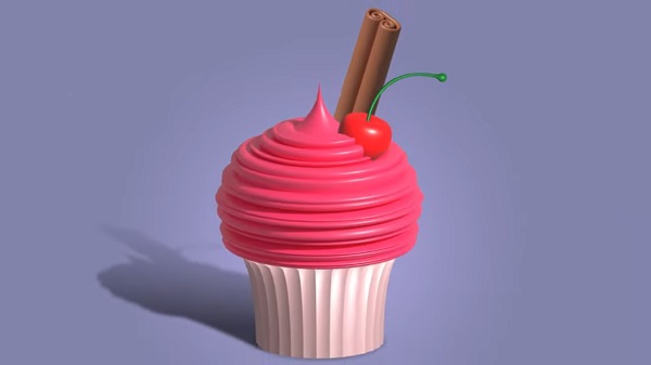 Draw a 3D cupcake in Adobe Illustrator