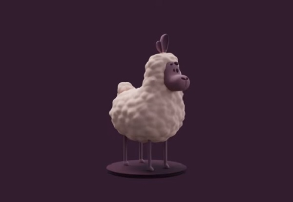 Modeling a Simple Geometry Sheep 3D in Blender