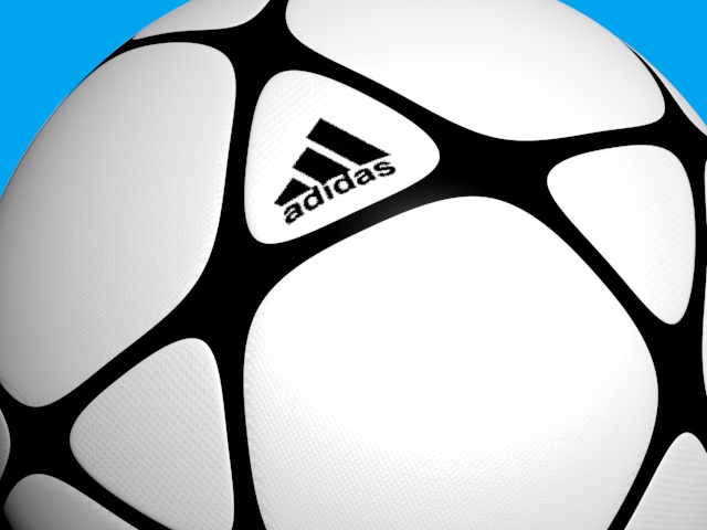 Adidas SoccerBall Black & White 3D Models Cgcreativeshop