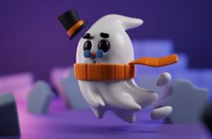 Model a Stylized Ghost Character 3D in Blender