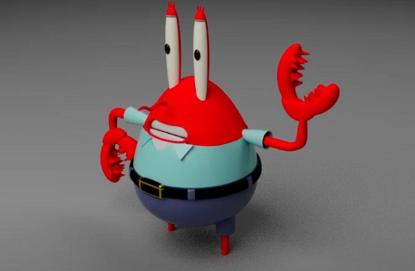 Model a Mr. Krabs 3D in Autodesk Maya