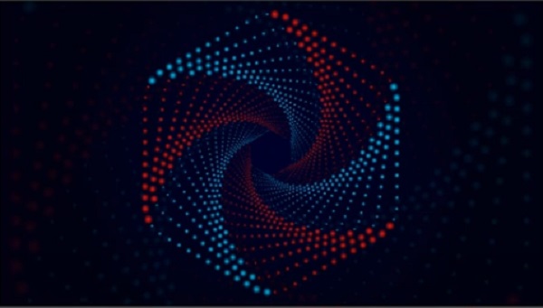 Draw Futuristic Spiral Dots Vortex in Adobe Illustrator