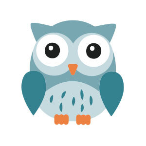 Simple Owl Bird Free Vector download