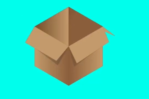 Draw Simple Cardboard Box in Adobe Illustrator