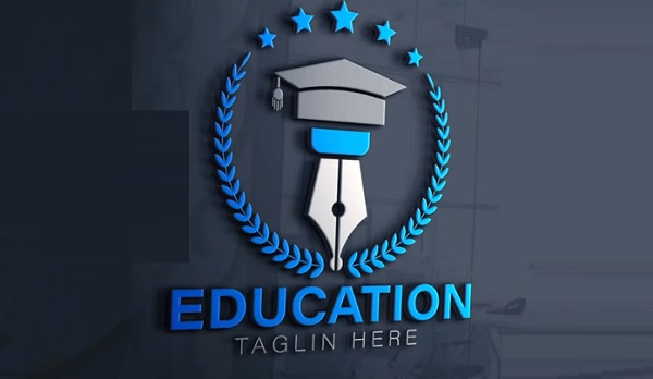 Draw Education Logo Design in Adobe Illustrator