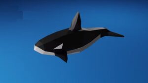 Modeling a Low Poly Killer Whale in Blender 3D