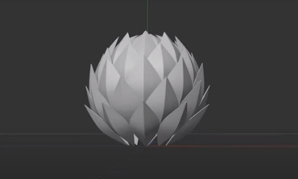 Modeling a Loto Structure in Maxon Cinema 4D