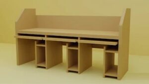 Simple Office Table 3D Modeling in Autodesk Maya